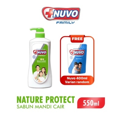 NUVO B1G1 Family Body Wash Nature Protect 550ml