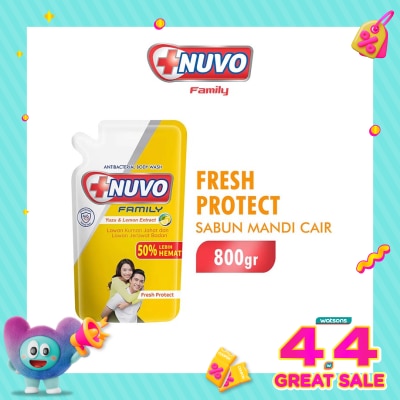 NUVO - Family Body Wash Fresh Protect 800g