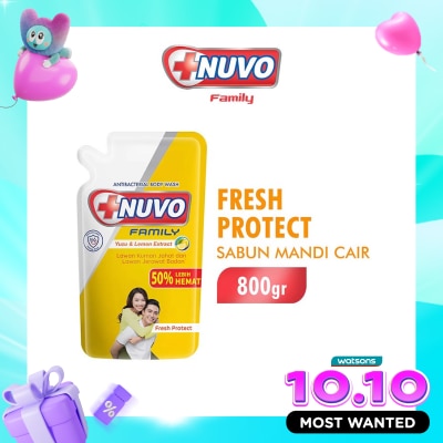NUVO Family Body Wash Fresh Protect 800g image