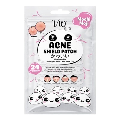 VIO Vio Acne Shield Patch Mochi Moji 24 Patches