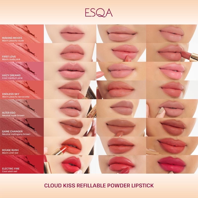 ESQA CLOUD KISS PWD LIP ALTER EGO (REFF)