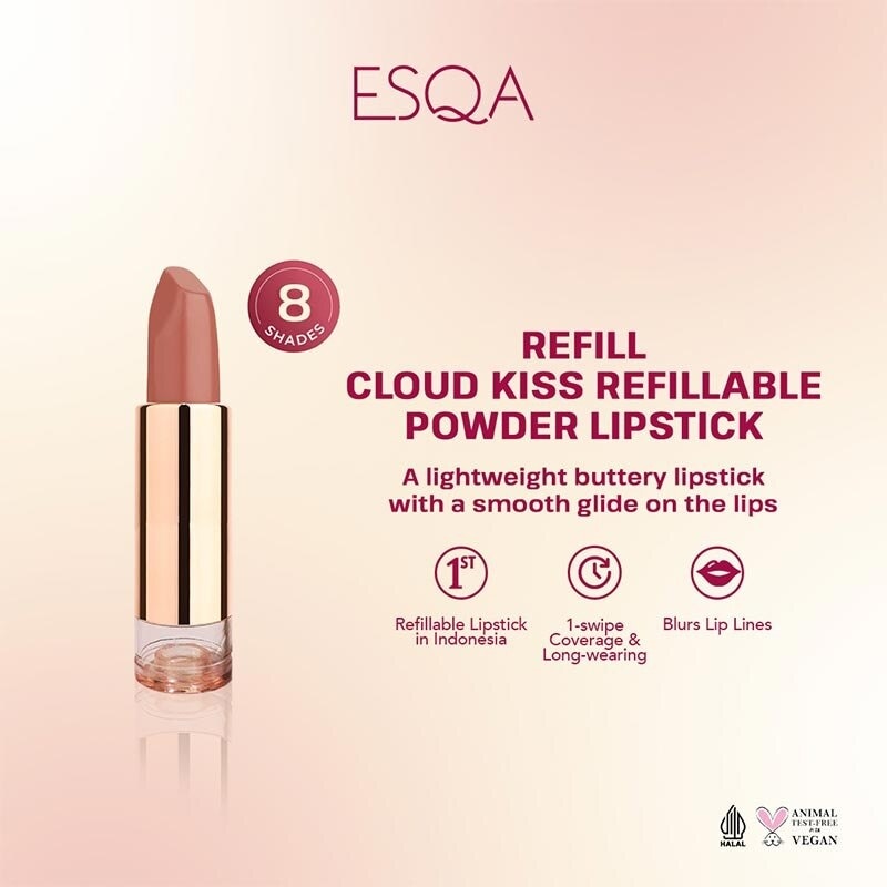 ESQA CLOUD KISS PWD LIP ALTER EGO (REFF)