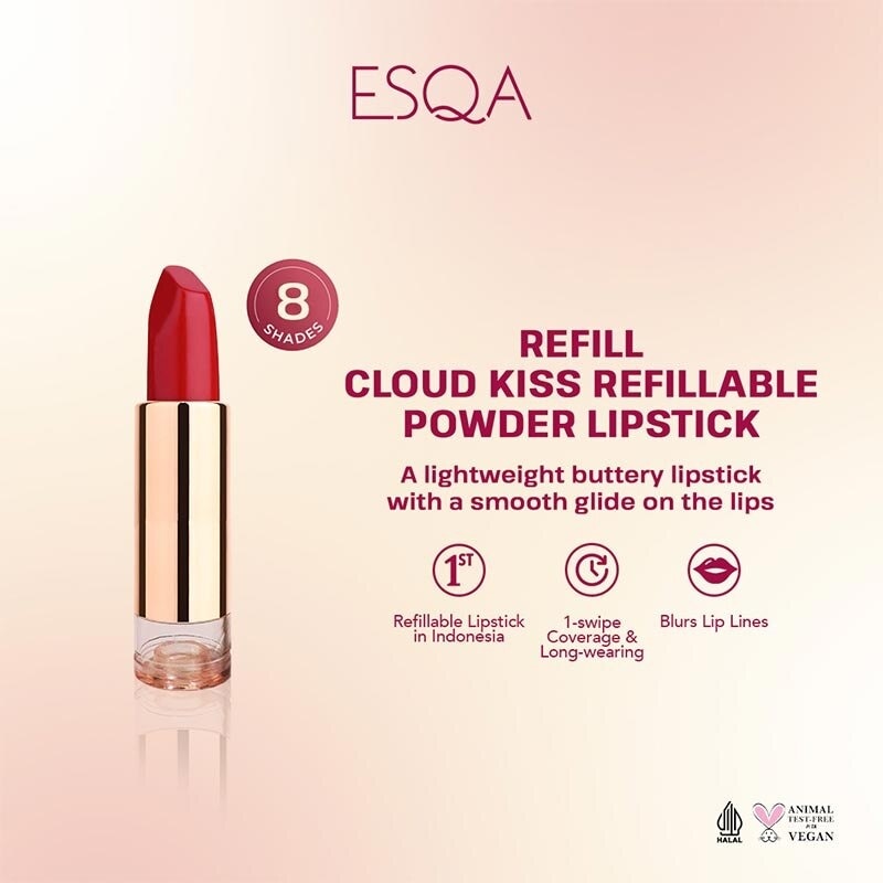 ESQA ESQA CLOUD KISS PWD LIP ELEC FIRE (REFF)