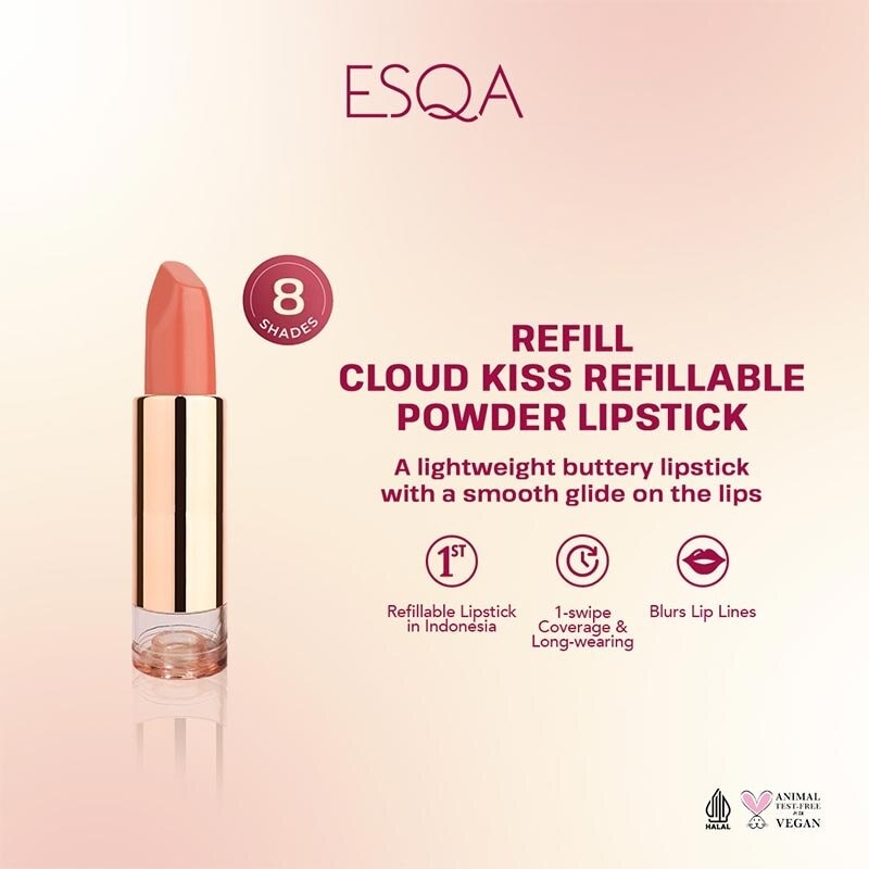 ESQA ESQA CLOUD KISS PWD LIP MAKIN MOVE (REF)