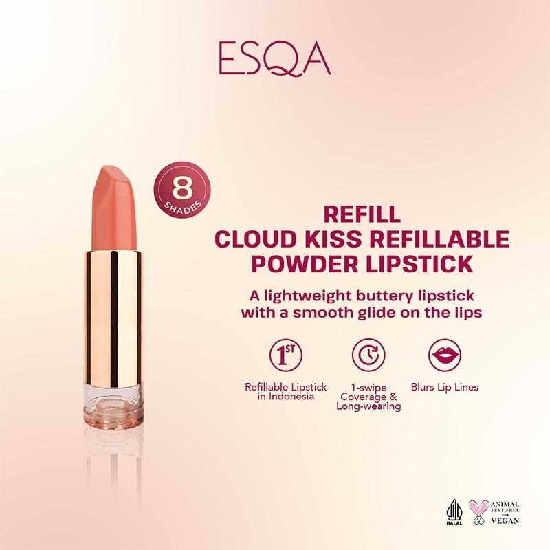 ESQA ESQA CLOUD KISS PWD LIP MAKIN MOVE (REF)