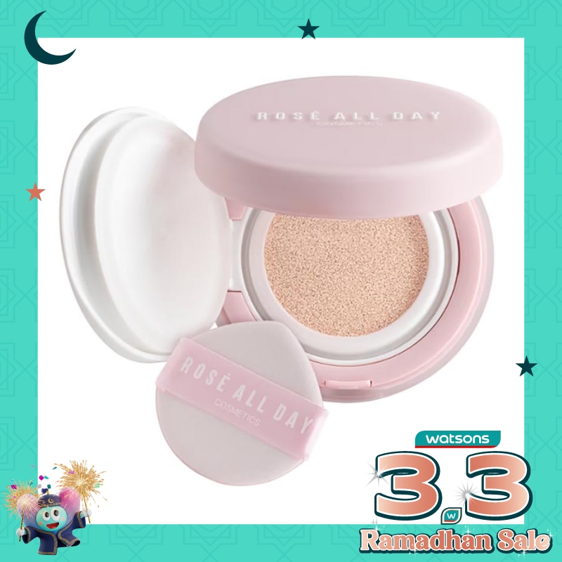 Rose All Day The Realest Lightweight Essence Cushion Ivory