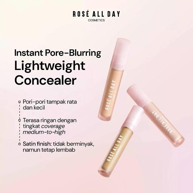 Rose All Day The Realest Lightweight Concealer Ivory