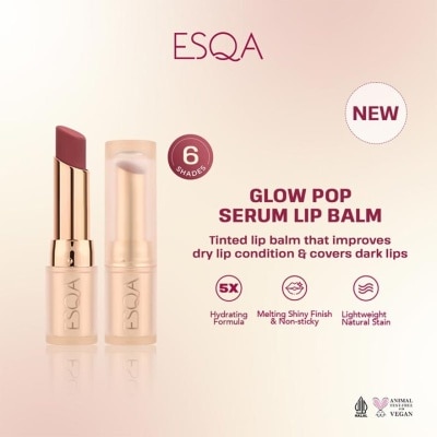 ESQA Esqa Glow Pop Serum Lip Balm On Point 3g