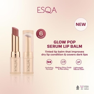 ESQA Esqa Glow Pop Serum Lip Balm Date Night 3g