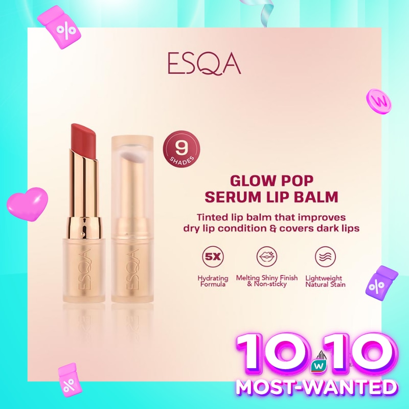 Esqa Glow Pop Serum Lip Balm Big Energy 3g