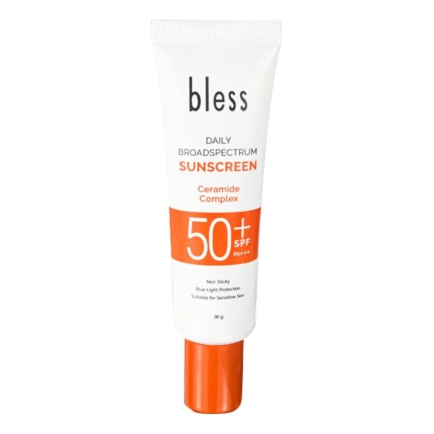 Bless Daily Broadspectrum Sunscreen SPF50 30g