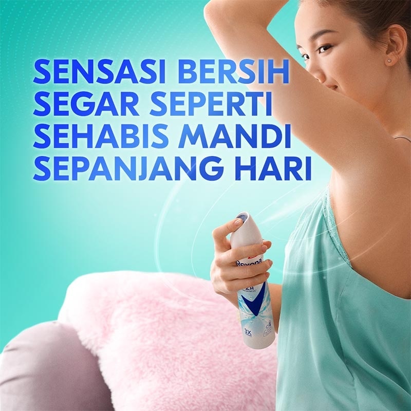 Rexona Women Motion Activated Antiperspirant Spray Shower Clean 135ml