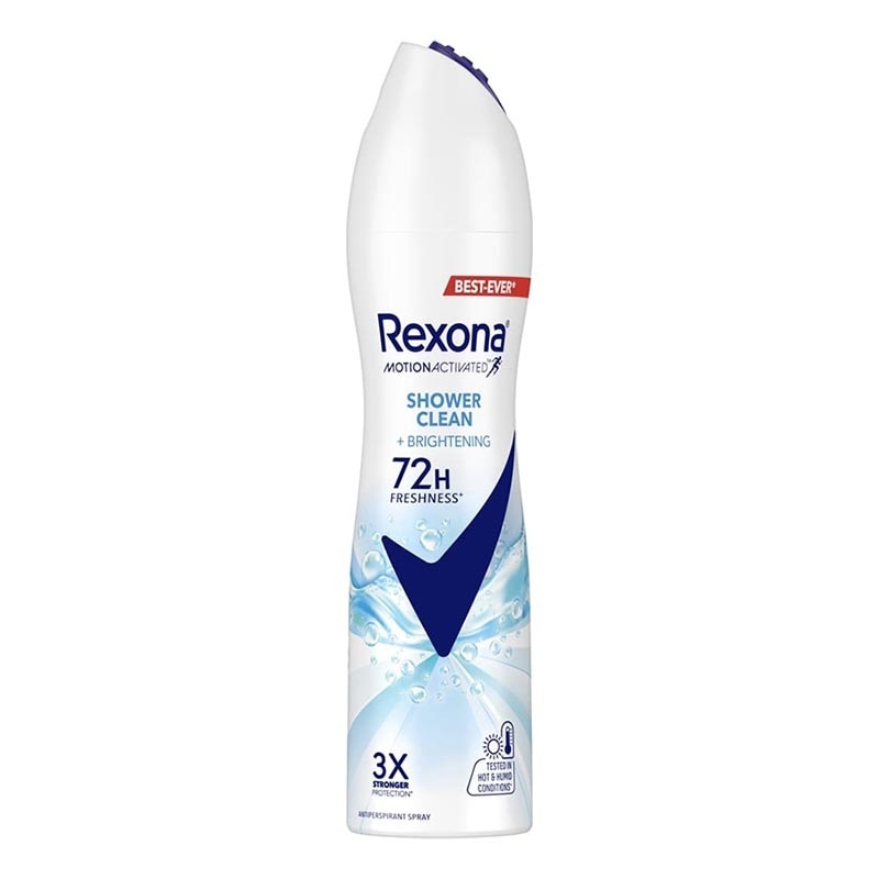 Rexona Women Motion Activated Antiperspirant Spray Shower Clean 135ml