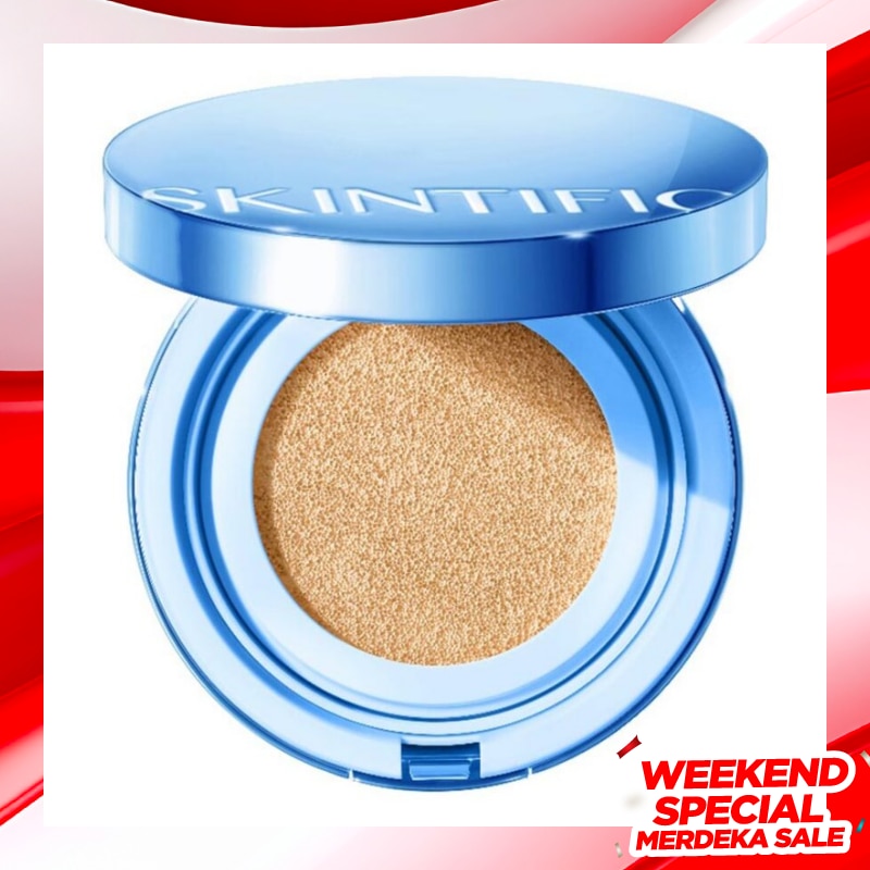 Skintific Perfect Stay Velvet Matte Cushion 01 Vanilla