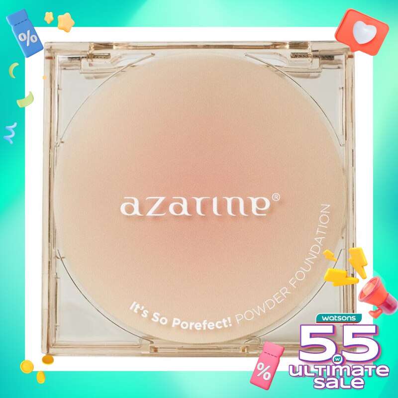 Azarine It’s So Porefect! Powder Foundation 220 Ginger 8g