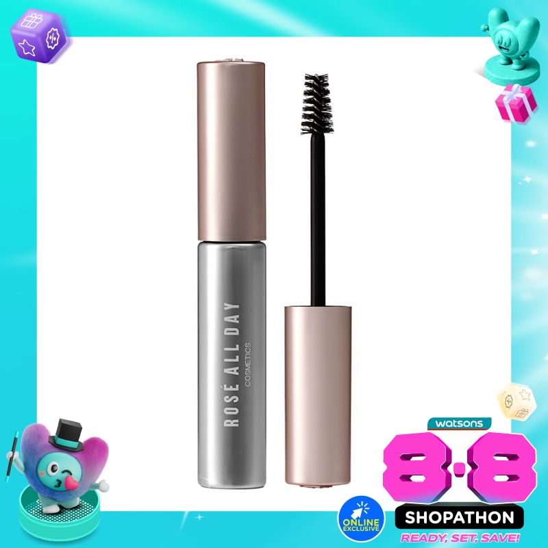 Rosé All Day Brow Fix Gel Black 3g image