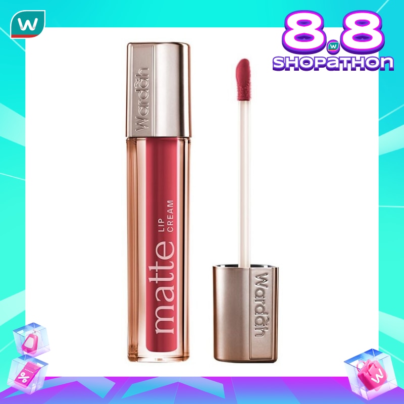 Wardah Matte Lip Cream 26 Pink-A-Boo 4g