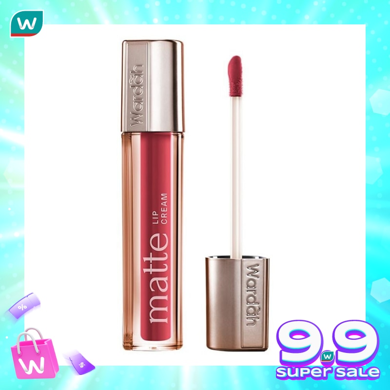 Wardah Matte Lip Cream 26 Pink-A-Boo 4g