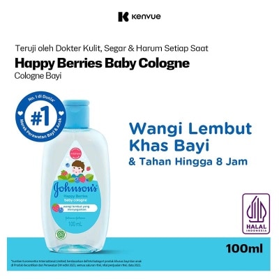 JOHNSON&JOHNSON Happy Berries Baby Cologne 100ml