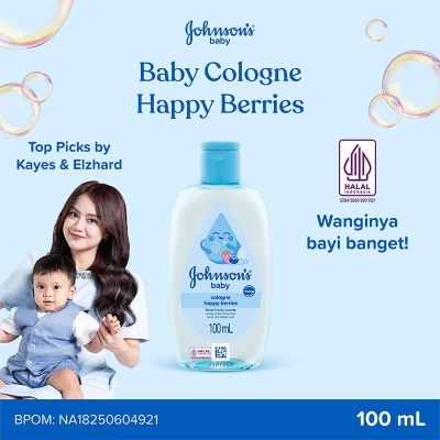 JOHNSON&JOHNSON - Baby Cologne Happy Berries 100ml