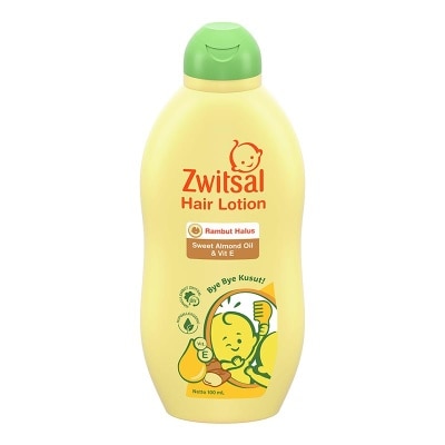 ZWITSAL Zwitsal Baby Hair Lotion Sweet Almond Oil & Vit E 100ml