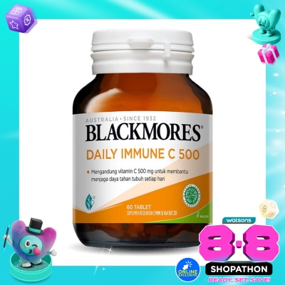 BLACKMORES - Blackmores Daily Immune C 500 60'S image