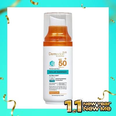 DERMACTION PLUS Advanced Sun Solar Barrier Face Fluid SPF50+ PA++++ 50ml