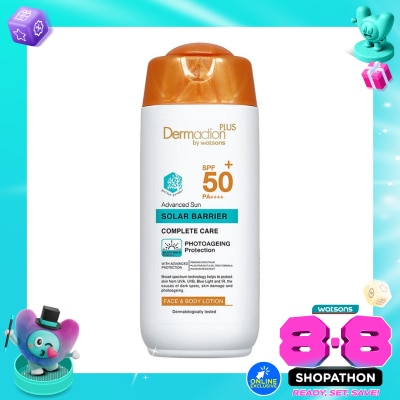 DERMACTION PLUS - Advanced Sun Solar Barrier Face & Body Lotion SPF50+ PA++++ 150ml image