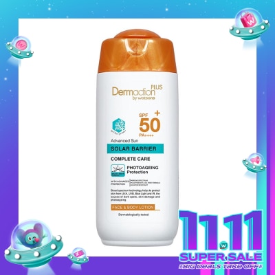 DERMACTION PLUS Advanced Sun Solar Barrier Face & Body Lotion SPF50+ PA++++ 150ml