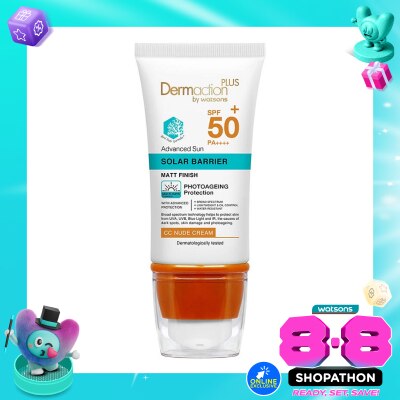 DERMACTION PLUS - Advanced Sun Solar Barrier CC Nude Cream SPF50+ PA++++ 40ml image
