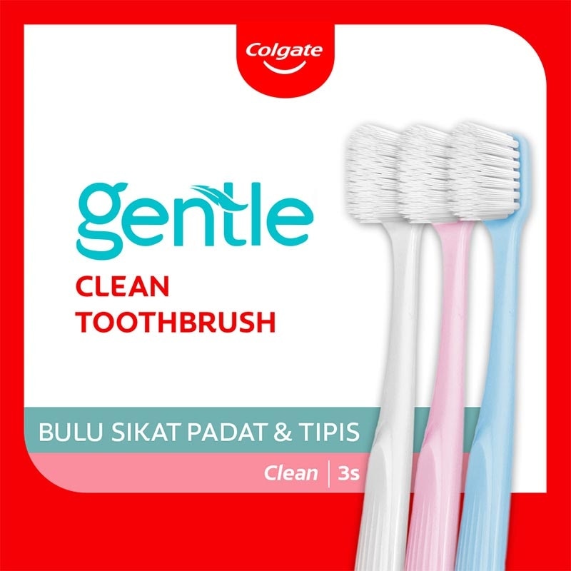 COLGATE T/B GENTLE CLEAN 3S