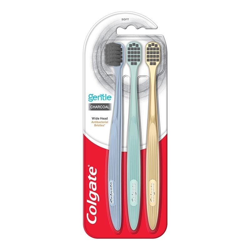 COLGATE T/B GENTLE CHARCOAL 3S