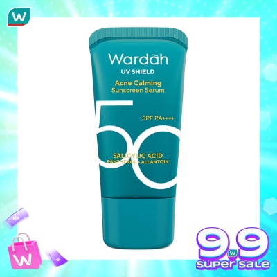 WARDAH Wardah UV Shield Acne Calming Sunscreen Serum SPF50 PA++++ 25ml