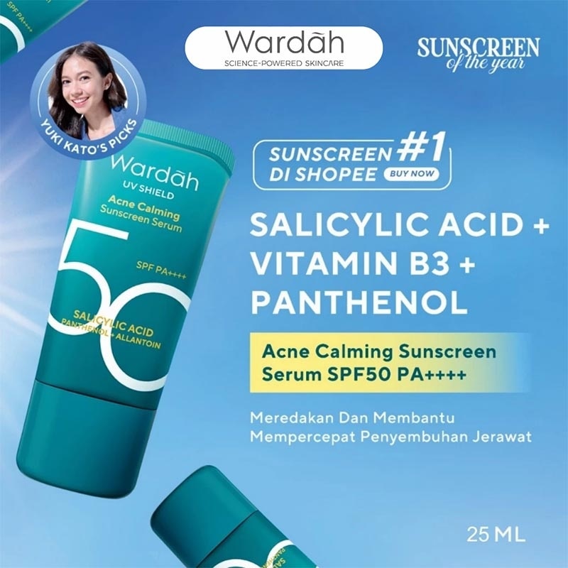 UV Shield Acne Calming Sunscreen Serum SPF 50 PA++++ 25ml
