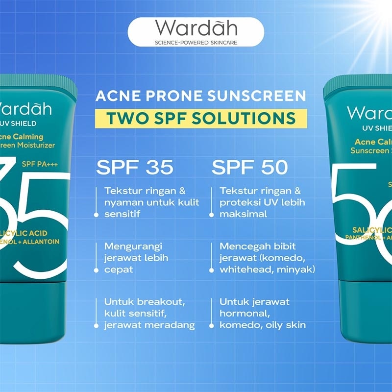 UV Shield Acne Calming Sunscreen Serum SPF 50 PA++++ 40ml