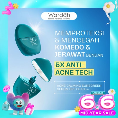 WARDAH - UV Shield Acne Calming Sunscreen Serum SPF 50 PA++++ 40ml