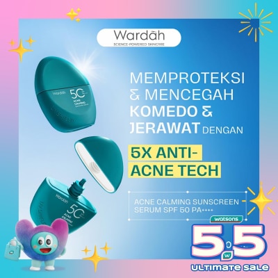 WARDAH - UV Shield Acne Calming Sunscreen Serum SPF 50 PA++++ 40ml