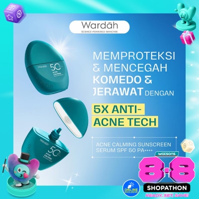 WARDAH - UV Shield Acne Calming Sunscreen Serum SPF 50 PA++++ 40ml image