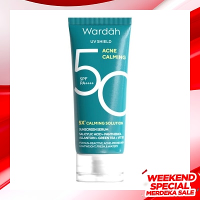WARDAH Wardah UV Shield Acne Calming Sunscreen Serum SPF50 PA+ 40ml
