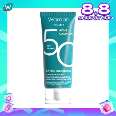 WARDAH Wardah UV Shield Acne Calming Sunscreen Serum SPF50 PA+ 40ml