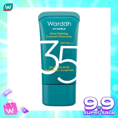 WARDAH Wardah UV Shield Acne Calming Sunscreen Moisturizer SPF35 PA+++ 35ml