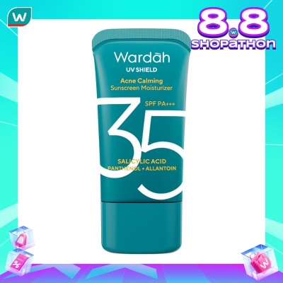 WARDAH Wardah UV Shield Acne Calming Sunscreen Moisturizer SPF35 PA+++ 35ml
