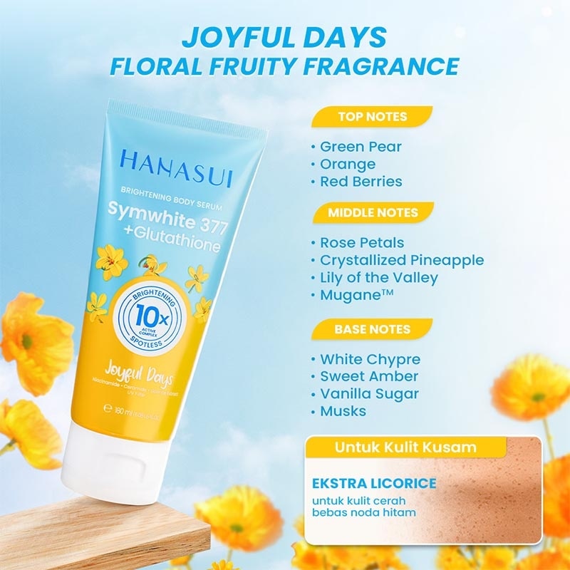 HANASUI B.BODY SRM JOYFUL DAYS 180ML