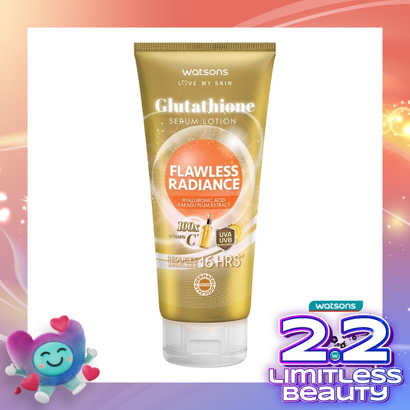 Watsons Glutathione Flawless Radiance Serum Lotion 330ml