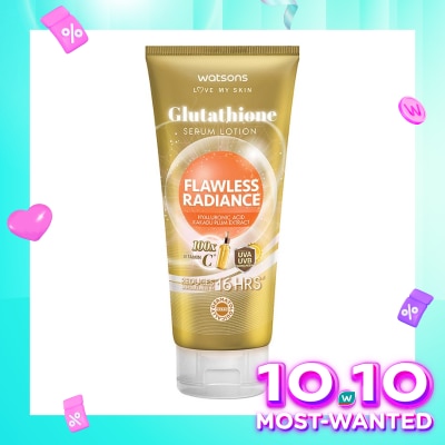 WATSONS Watsons Glutathione Flawless Radiance Serum Lotion 330ml