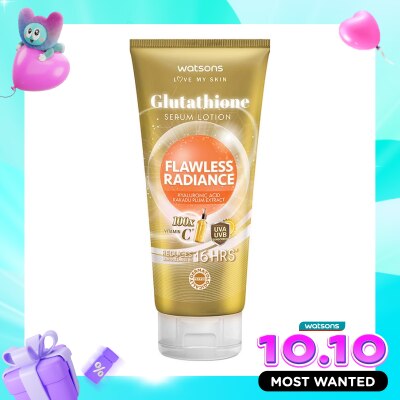 WATSONS COLLECTION Watsons Glutathione Flawless Radiance Serum Lotion 330ml image