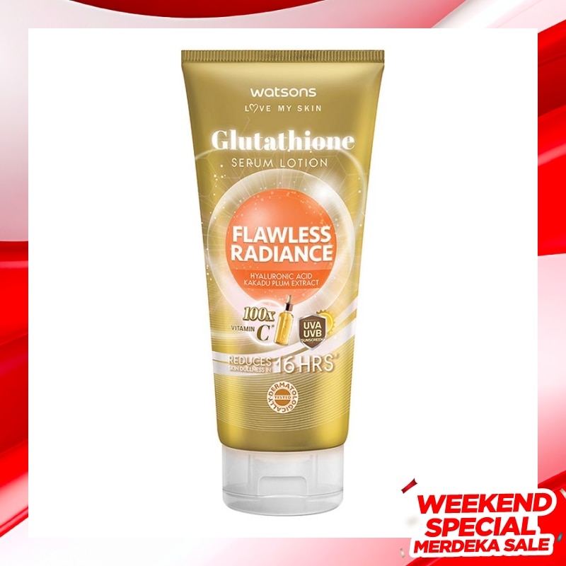 Watsons Glutathione Flawless Radiance Serum Lotion 330ml