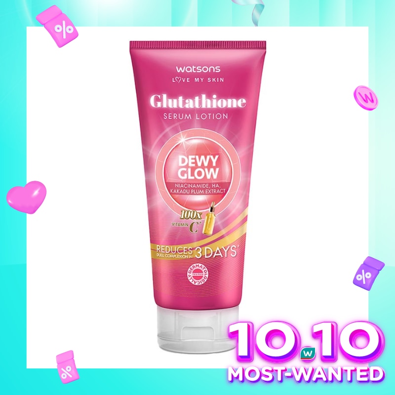 Watsons Glutathione Dewy Glow Serum Lotion 330ml