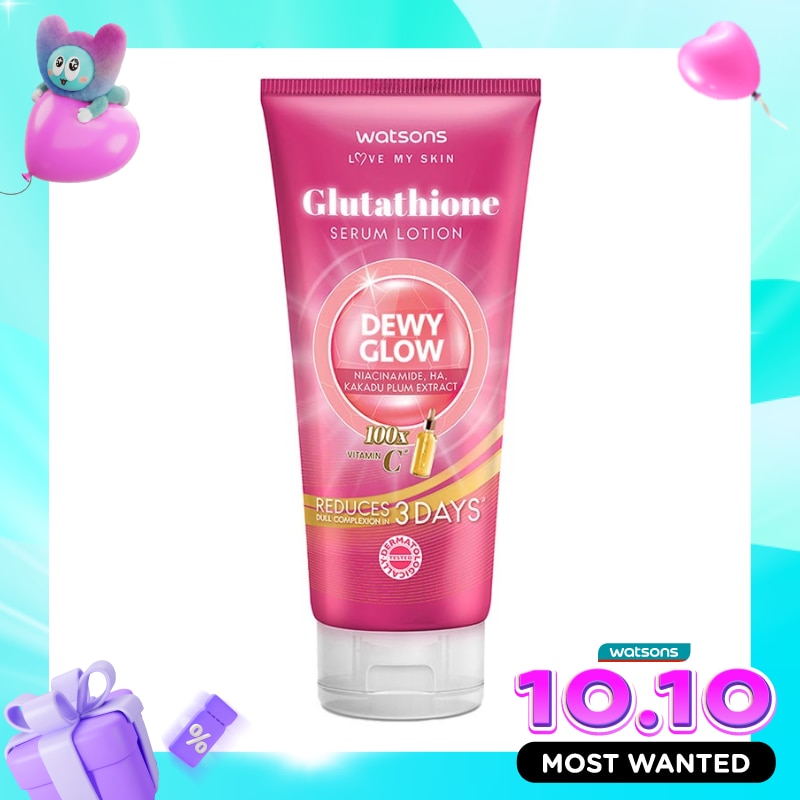 Watsons Glutathione Dewy Glow Serum Lotion 330ml image