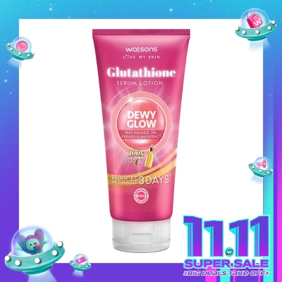 WATSONS Watsons Glutathione Dewy Glow Serum Lotion 330ml